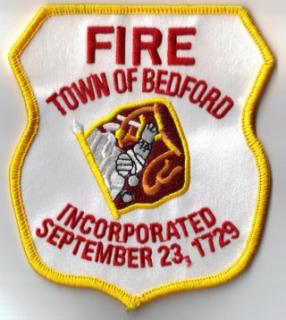 Bedford Town Fire Department Patch