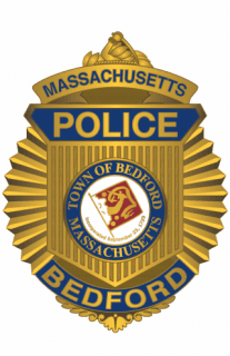 Bedford Police Badge Gold