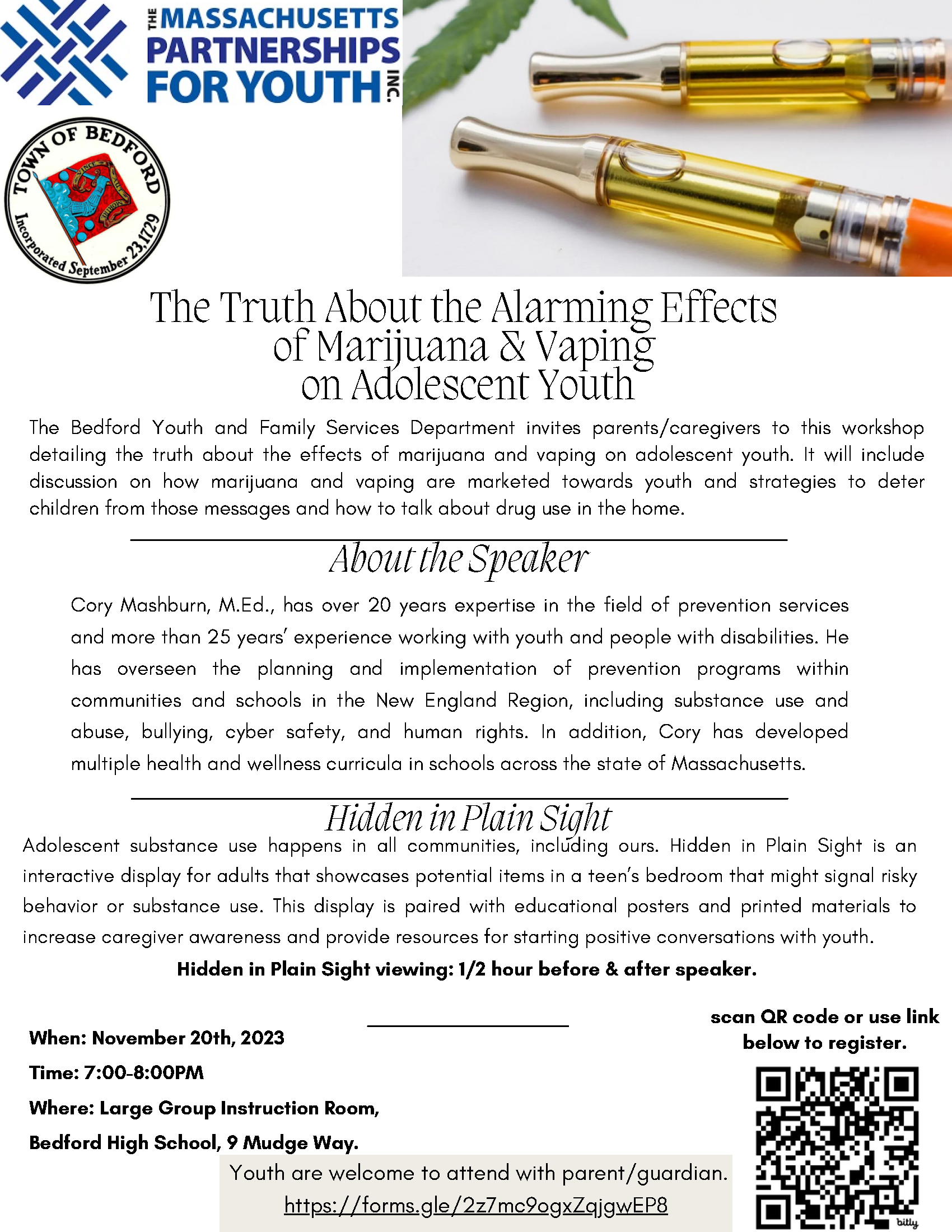 Effects of Marijuana  Vaping 2023-11-20